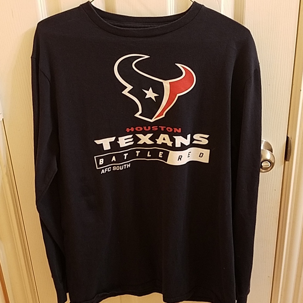 Long sleeve Texans shirt